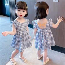 正新服飾 zhxfus529藍(lán)格小飛袖連衣裙商品批發(fā)價與銷量數(shù)據(jù) 貨捕頭